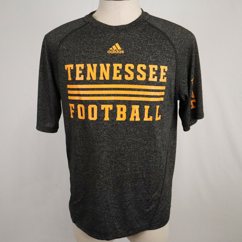 Tennessee Volunteers Shirt Mens Small Adidas Climalite Activewear Short Sleeve